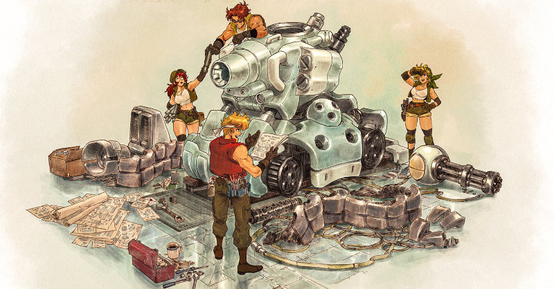 Carrossel Geek - Imagem Destacada (Metal Slug Tactics)