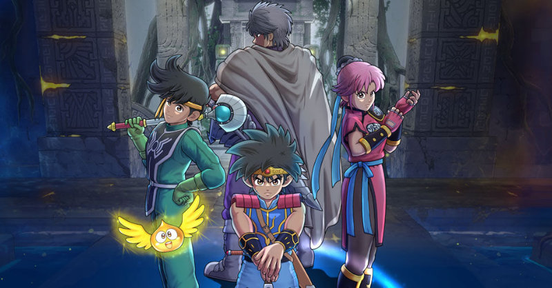 Carrossel Geek - Imagem Destacada (Infinity Strash Dragon Quest The Adventure of Dai Lançamento)