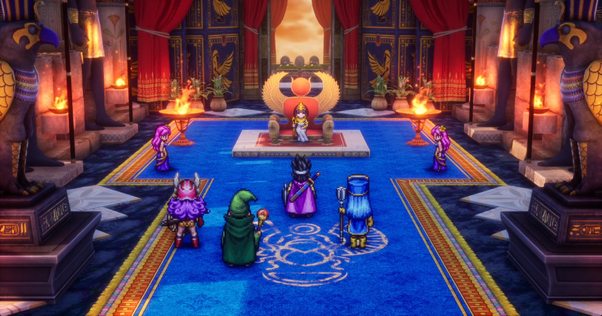 Carrossel Geek - Imagem Destacada (Dragon Quest III HD-2D Remake Trailer de Lançamento)