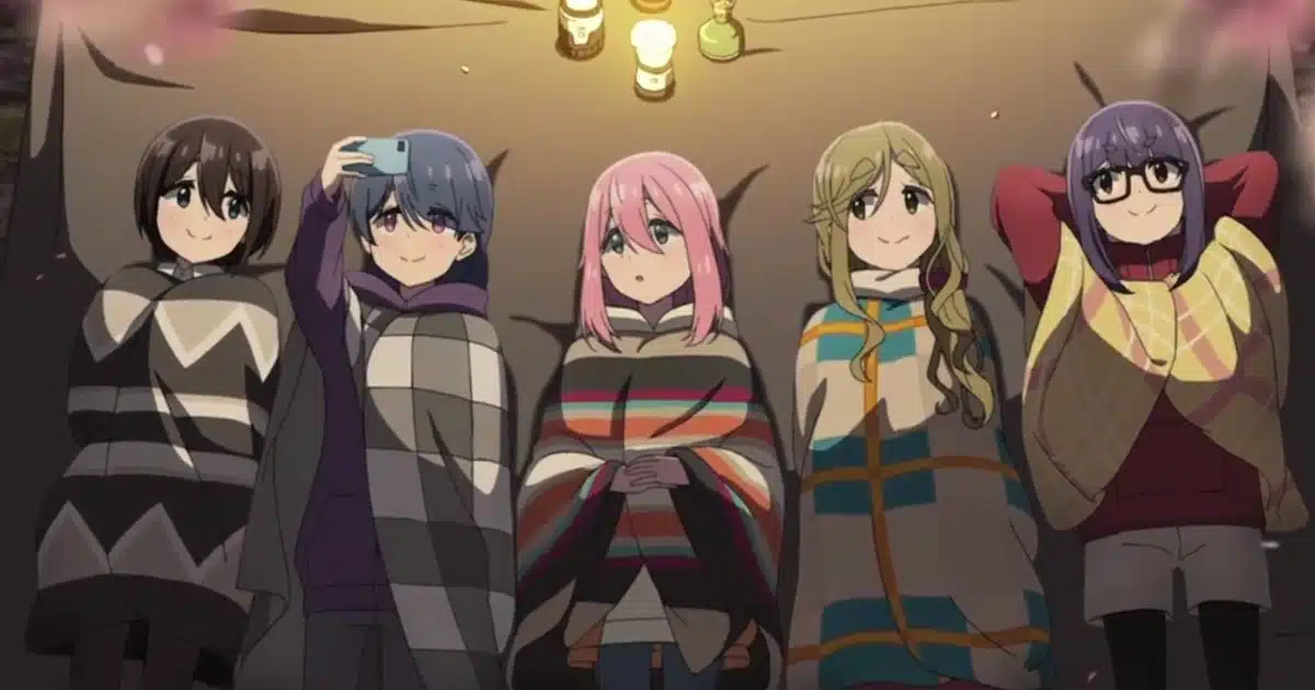 Carrossel Geek - Imagem Destacada (Laid-Back Camp Anúncio 4ª Temporada)